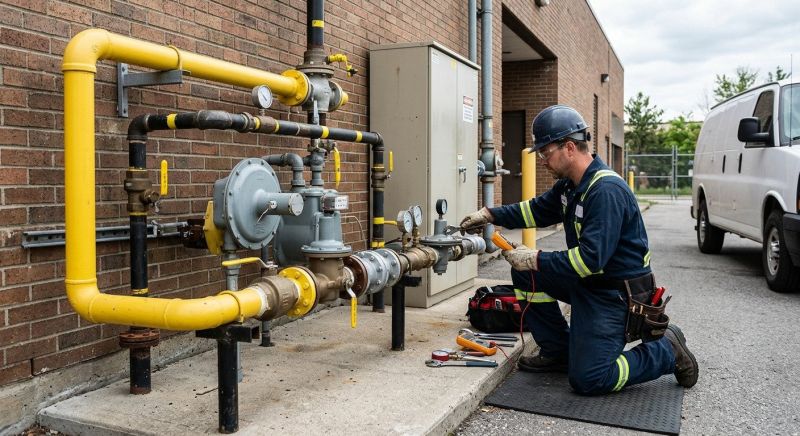 Commercial Gas Line Repair in Austin, TX