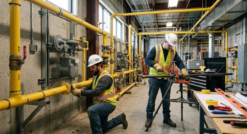 Commercial Gas Line Repair in Sacramento, CA