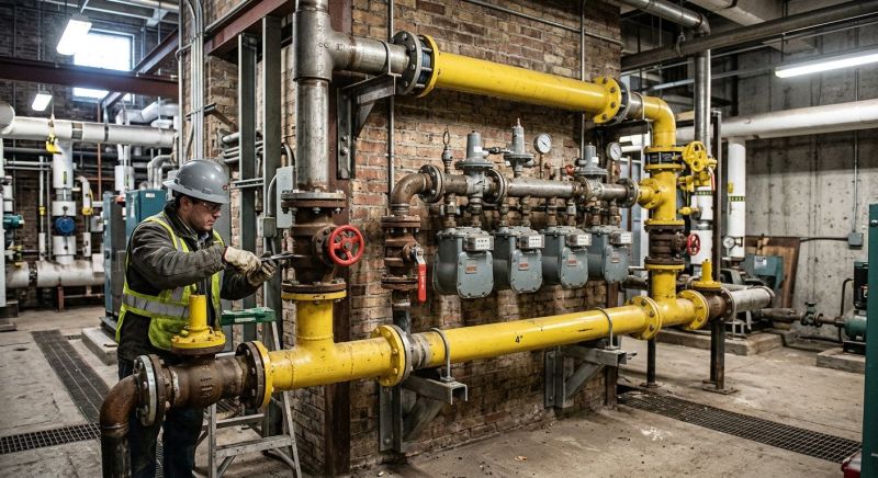 Commercial Gas Piping in Austin, TX