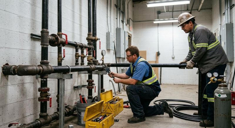 Commercial Gas Plumbing in Fredericksburg, VA