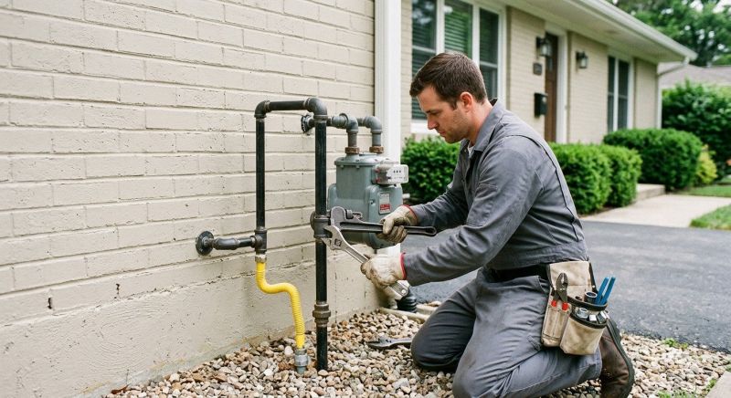 Gas Line Capping in Austin, TX