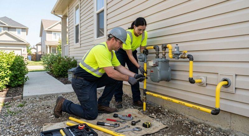 Gas Line Plumbing in San Antonio, TX