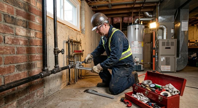 Gas Line Rerouting in Fredericksburg, VA