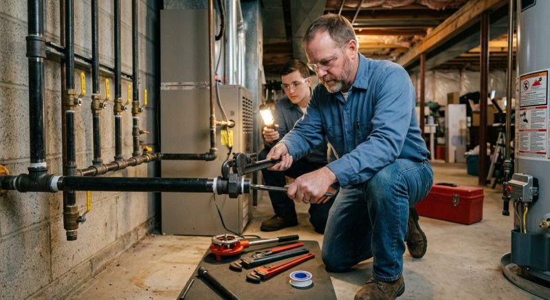 Gas Plumbing Installation in Kansas City, MO