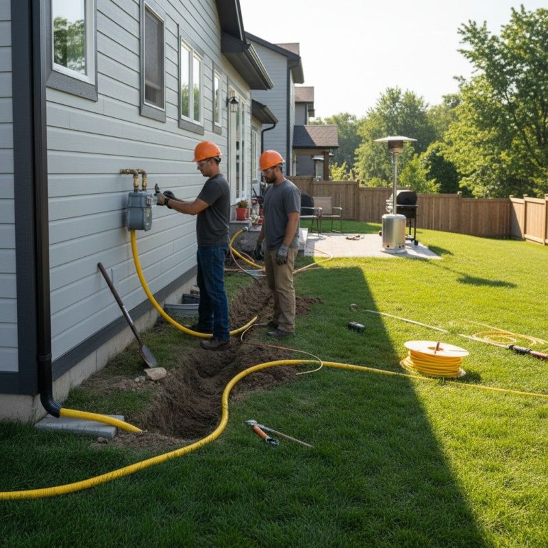 Natural Gas Line Installation in Austin, TX