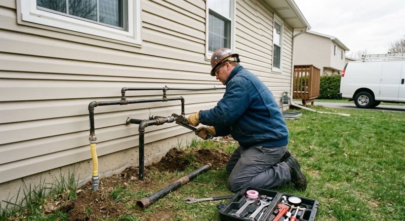 Propane Line Repair in Fredericksburg, VA