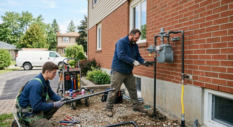 Propane Line Replacement in Denver, CO