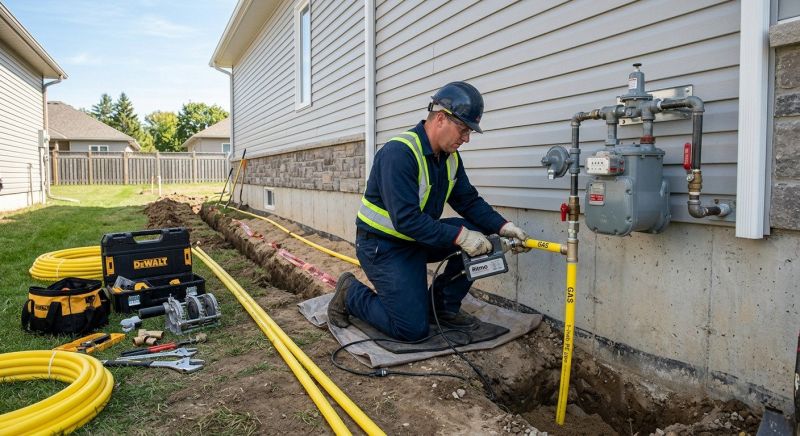 Underground Gas Line Service in West Palm Beach, FL